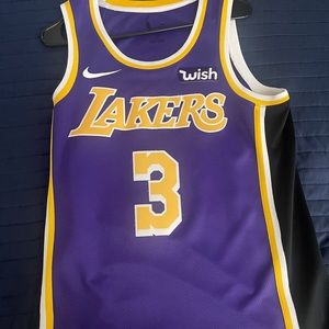Nike Anthony Davis purple Lakers jersey size 44 (Medium)
